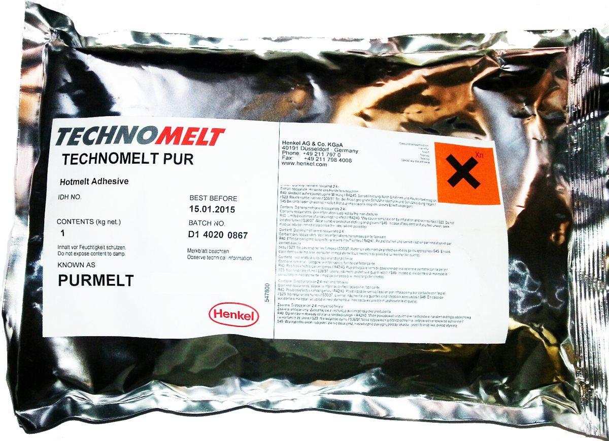 PUR Hot Melt Glue1KG (2.2LBS)